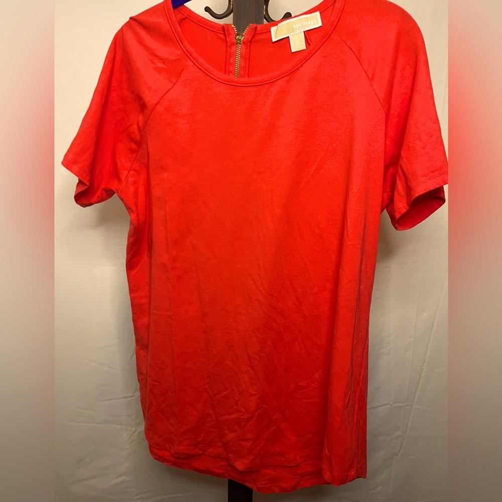Red MICHAEL Michael Kors shirt size large